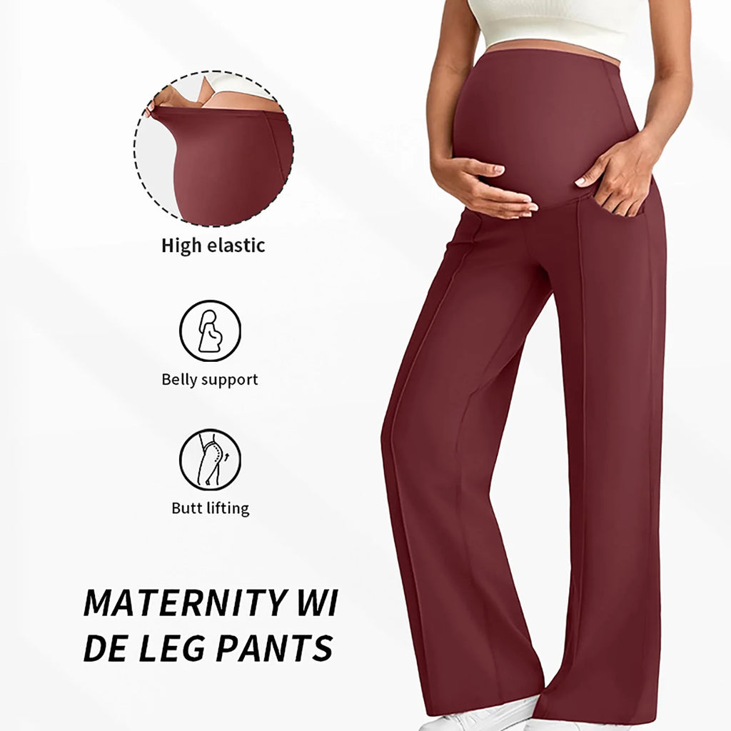 Maternity Wide Leg Pants