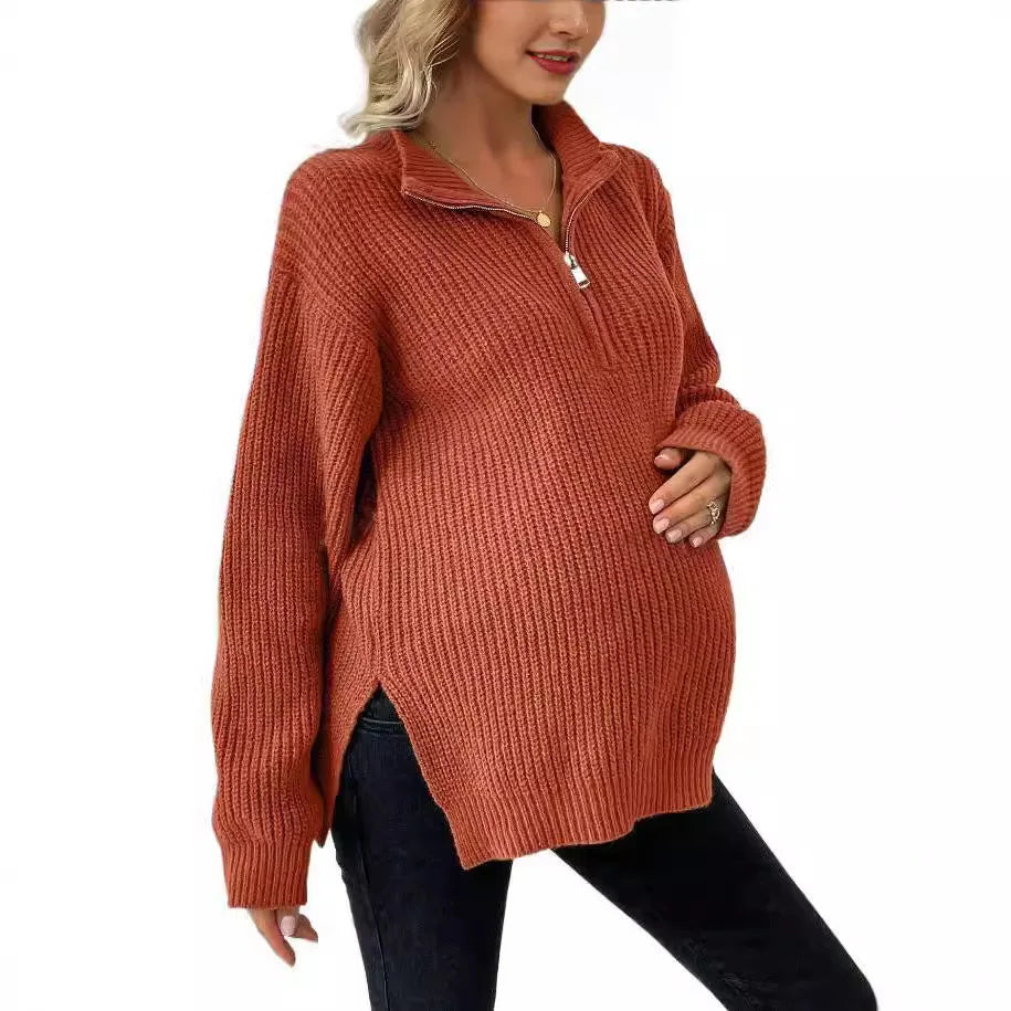 Maternity Knitted Oversized Sweater