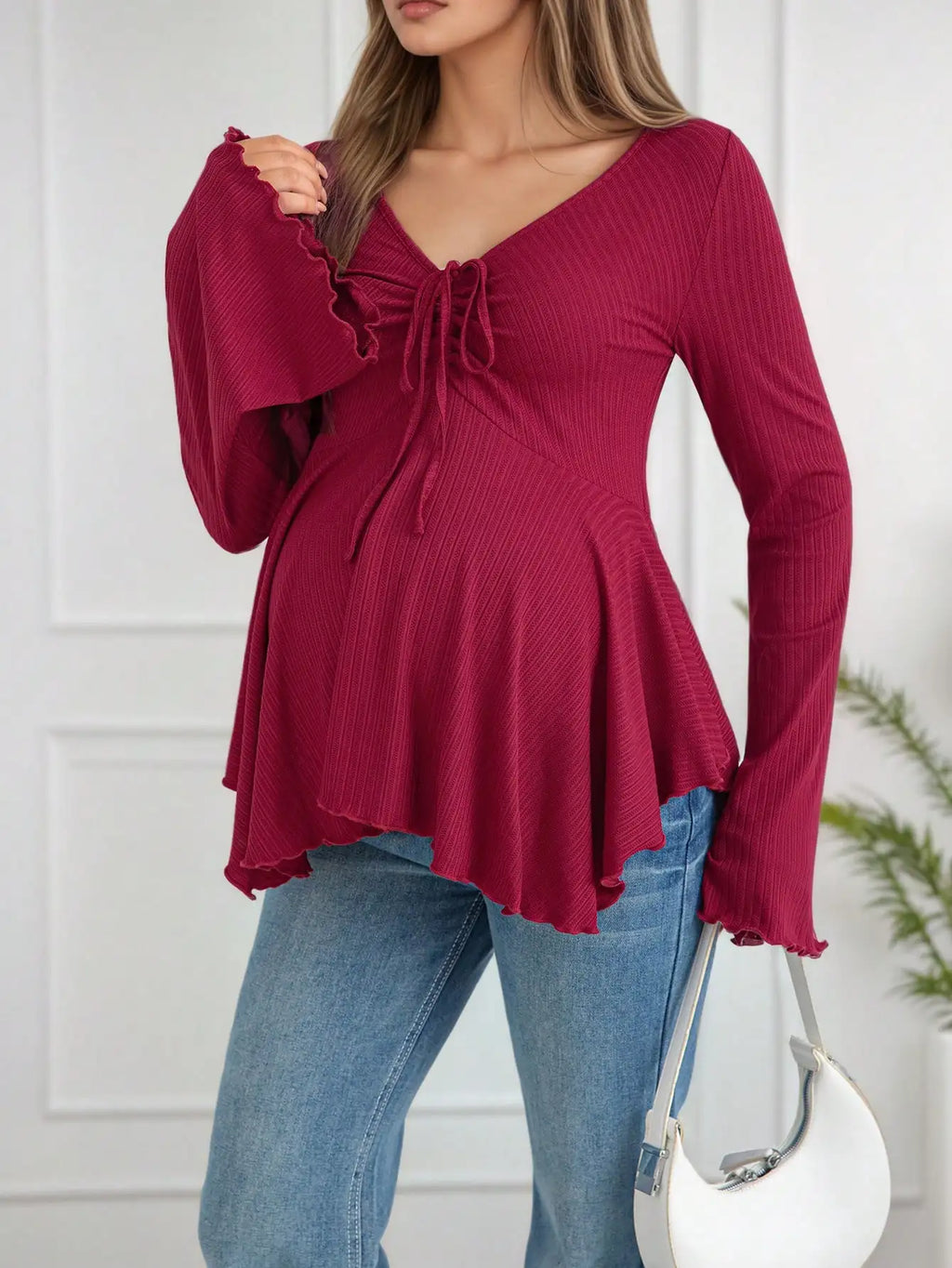 Long Sleeve Stretchy Shirt