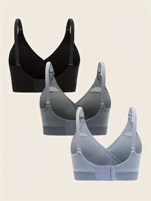 3-Piece Nursing Bra Set