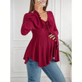 Long Sleeve Stretchy Shirt