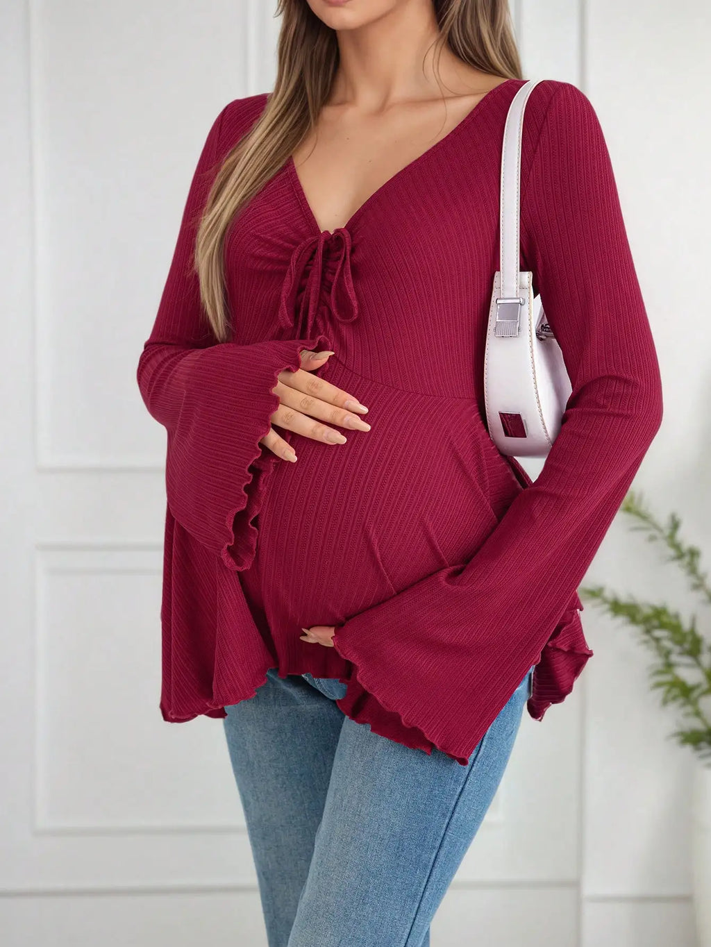 Long Sleeve Stretchy Shirt