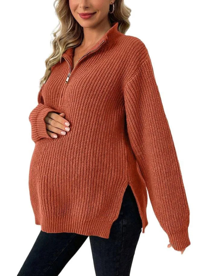 Maternity Knitted Oversized Sweater