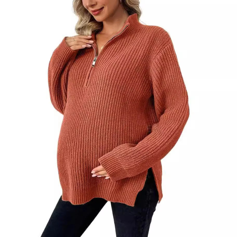 Maternity Knitted Oversized Sweater