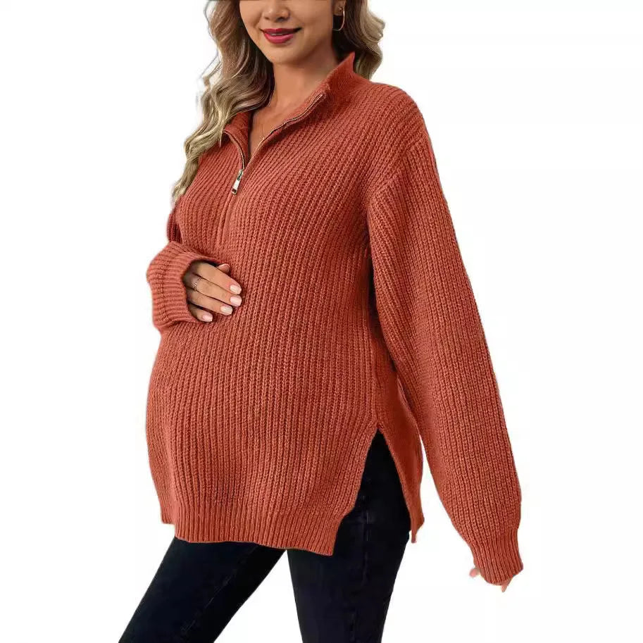 Maternity Knitted Oversized Sweater