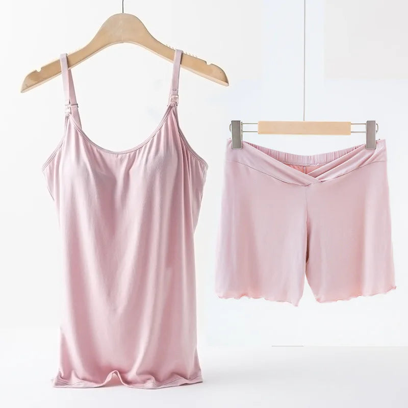 Nursing Tank Camis with Short