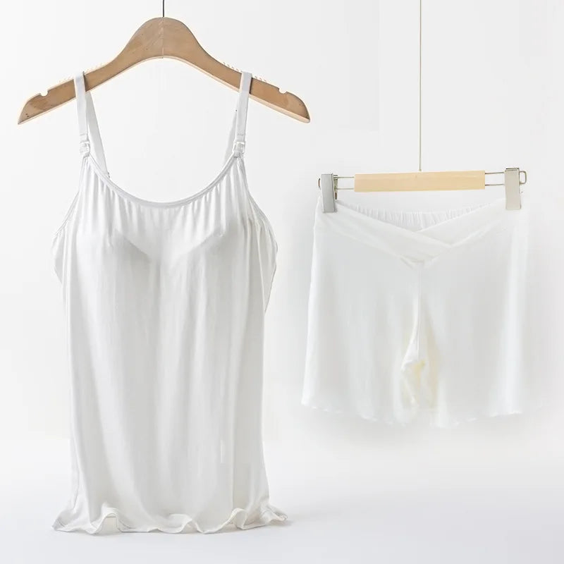 Nursing Tank Camis with Short