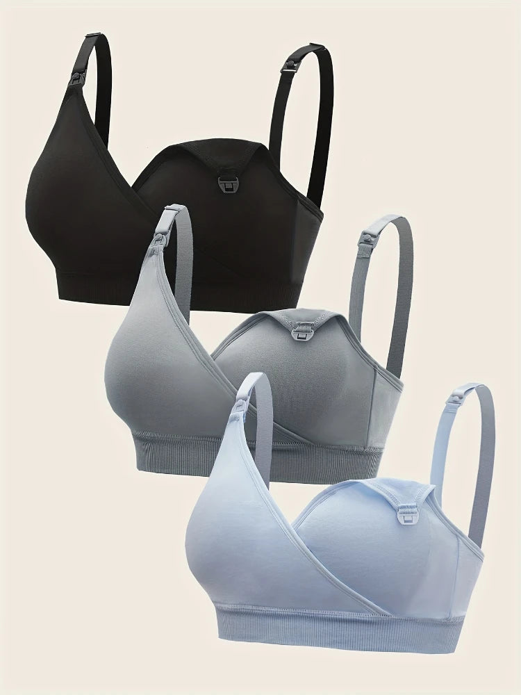3-Piece Nursing Bra Set