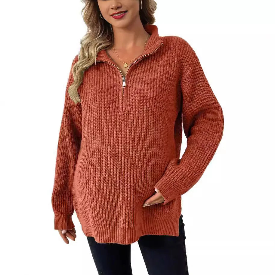 Maternity Knitted Oversized Sweater